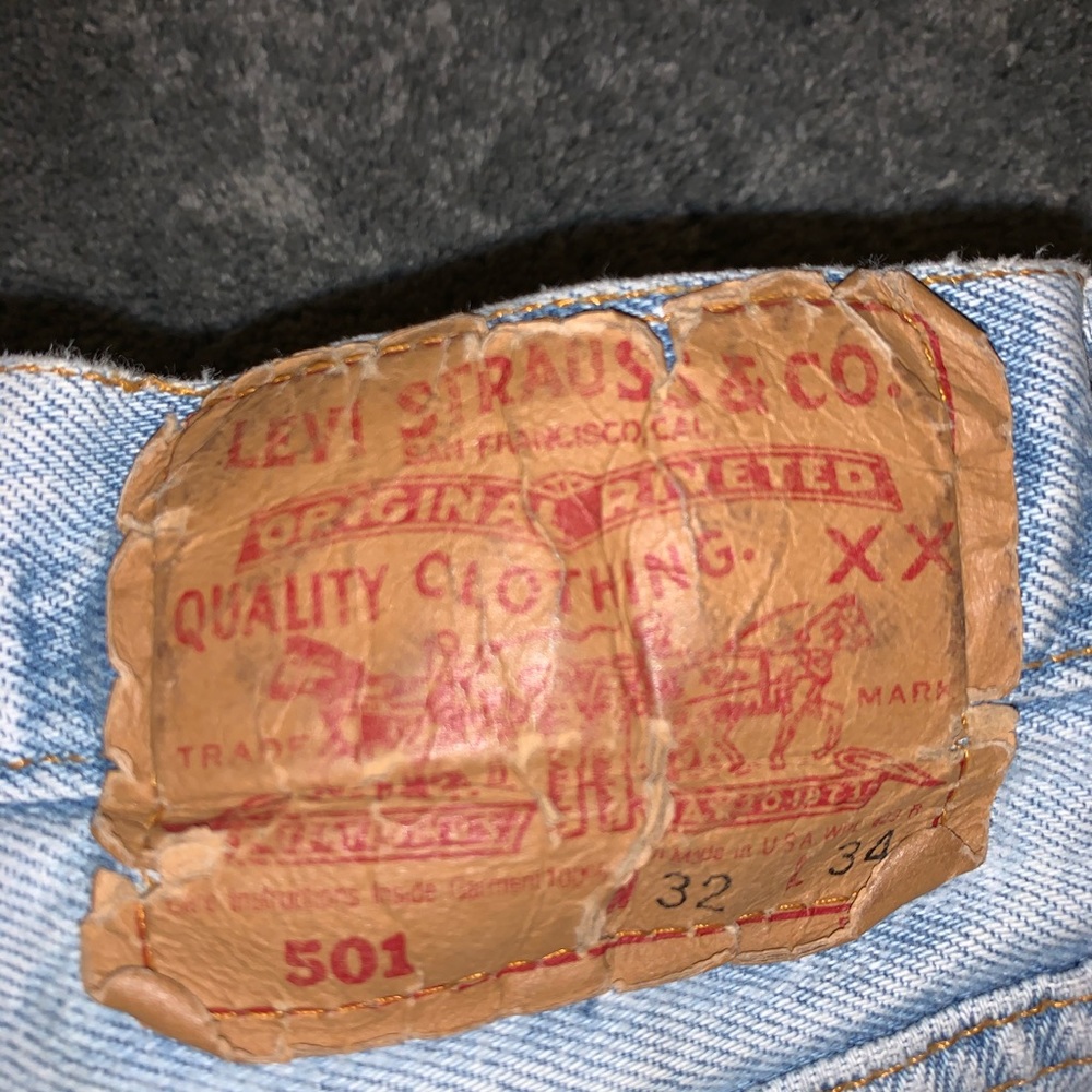 501 vintage Levi’s